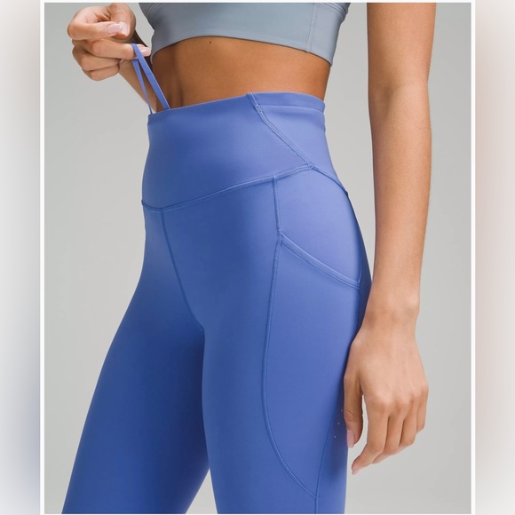 Lululemon Fast and Free High-Rise Crop 23” Pockets - Picture 4 of 15